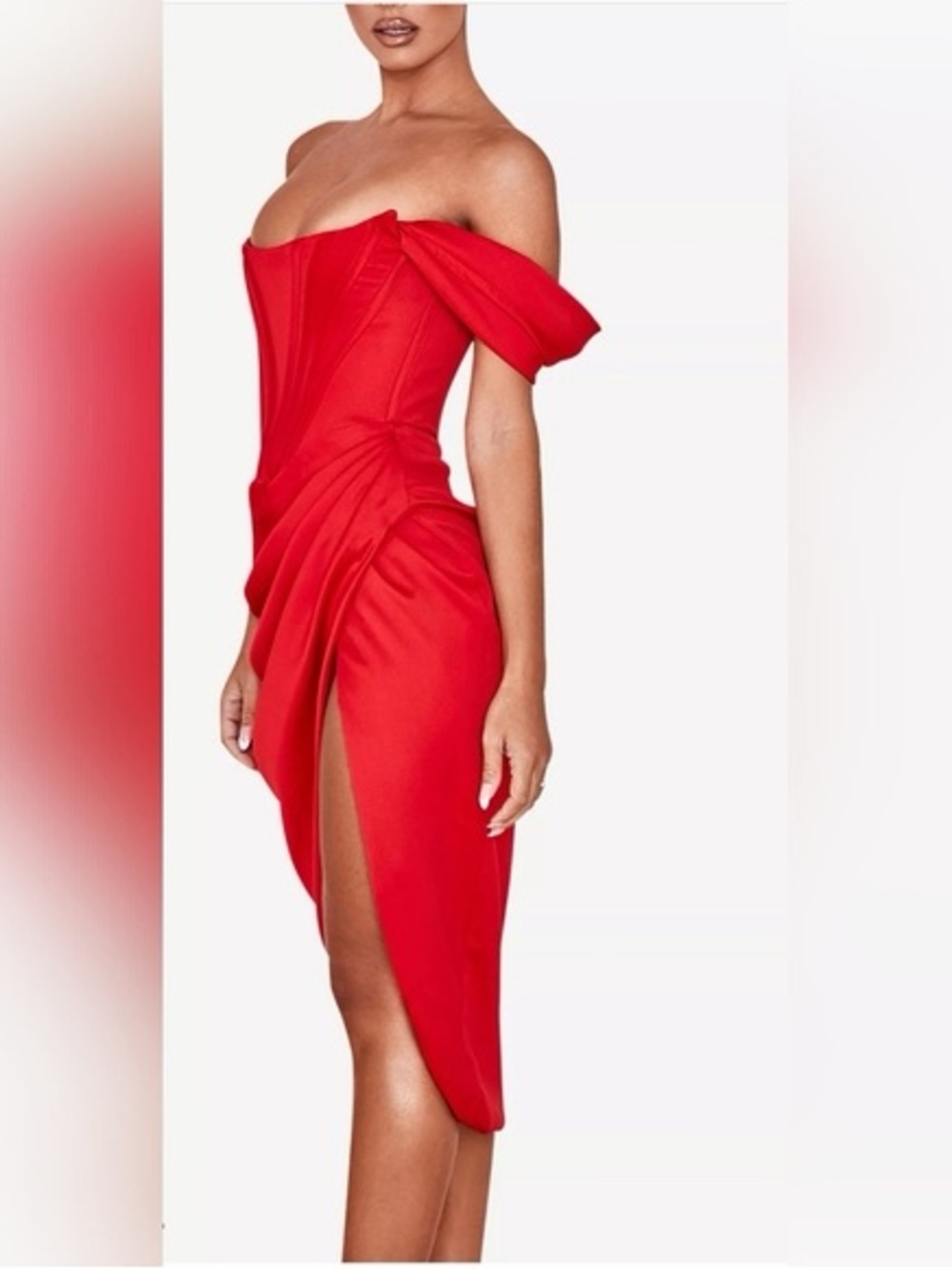 House of CB Scarlet Red Cocktail Dress